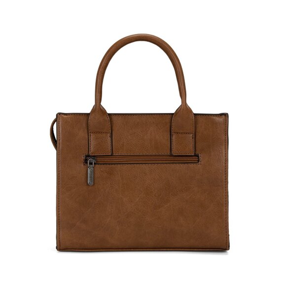 NWT Wrangler Tote Bag, Designer Satchel Handbag, Top Handle, Strap, True Leopard - Picture 2 of 6